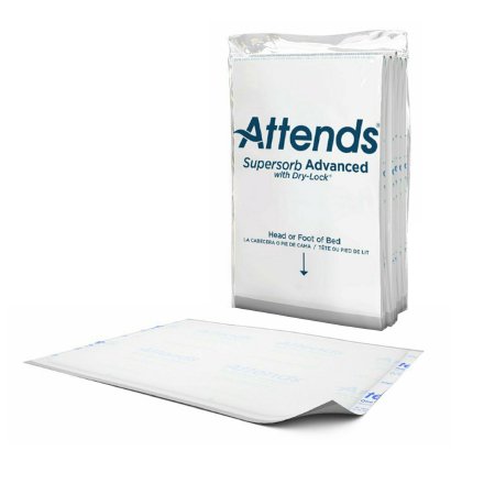 Attends Supersorb Advanced - Low Air Loss Underpad 30 X 36 Inch Disposable Dry-Lock Core Heavy Absorbency - Attends Healthcare Products - ASB-300