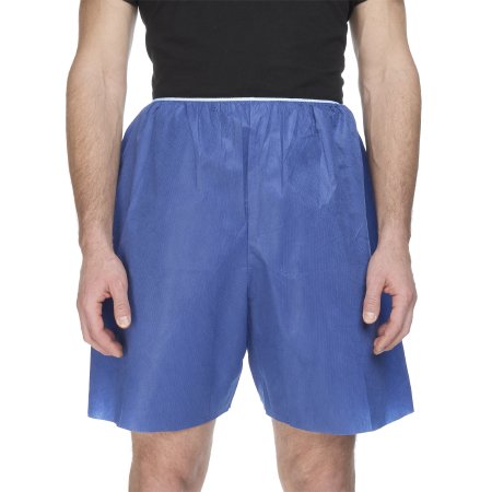 McKesson - Exam Shorts 2X-Large Blue SMS Adult Disposable - 16-960404