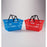 Health Care Logistics Basket Tote Plastic/Fiberglass/Nylon No Lid Red Rectangle Each - 4023R