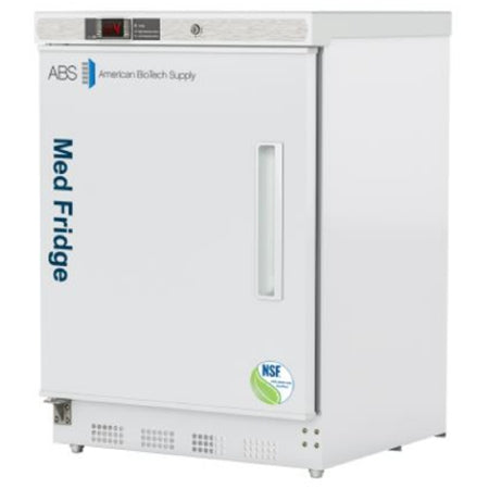 ABS - Undercounter Refrigerator Pharmaceutical 4.6 cu.ft. 1 Swing Solid Door Cycle Defrost - Horizon Scientific - PH-ABT-NSF-UCBI-0404