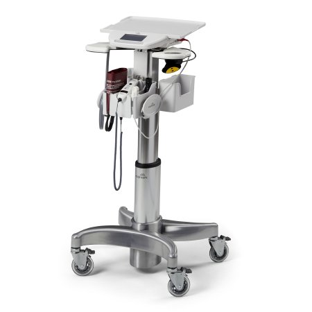 IQvitals Zone - Vital Signs Montior Mobile Cart 12 X 11-1/2 X 2-3/4 Inch Mist - Midmark - 6216-001-813