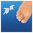 Silipos Separator Therastep Toe Gel Size One Size Fits All 6/Pk - 7003