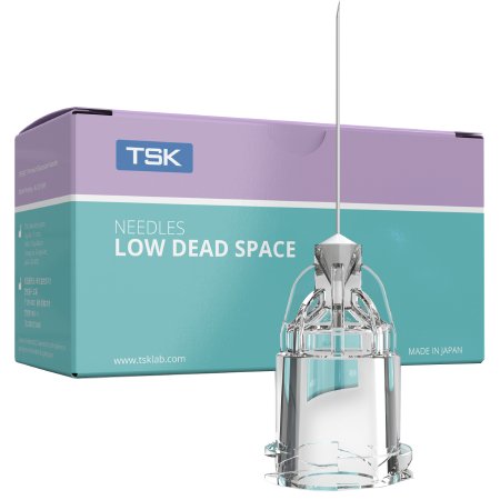 TSK SteriJect Low Dead Space - Aesthetic Needle NonSafety 33 Gauge 9 mm Length Ultra Thin Wall - Airtite Products - TSK3309LDS