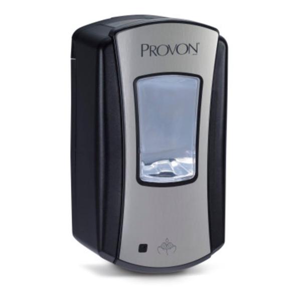 Gojo Industries Inc Dispenser Foam Provon Ltx-12 Chrome / Black Touchless 1200 Ml Ea, 4 Ea/Ca - 1972-04