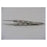 BR Surgical, Forcep Thumb Bishop Harmon 3-1/2" 0.8Mm Tip Straight 1X2 Teeth Ss Ea - BR42-94208