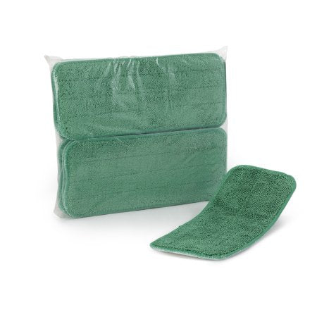 Wiper Central USA - Wet Mop Pad Bound Edge Green Polyester / Polyamide Reusable - M830013G