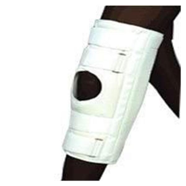 Deroyal Industries Inc Immobilizer Pediatric Knee Foam/Canvas Black Size 8" Medium Ea - 7064-02