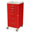 M-Series - Treatment Cart Steel Red - Harloff - M3DS1830B06