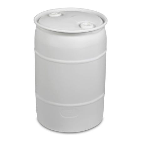 Uline - Plastic Drum Natural Polyethylene 30 gal. Capacity - S-17008