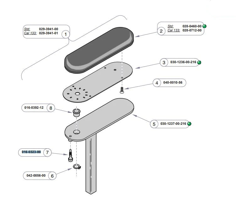 Midmark - Indexing Plunger - 016-0323-00