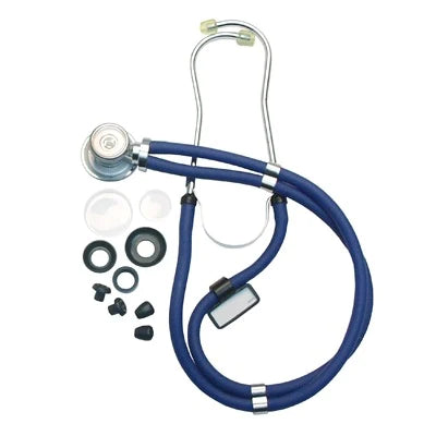 Graham-Field - Sprague Stethoscope Burgundy 2-Tube 22 Inch Tube Double-Sided Chestpiece - 602BUR