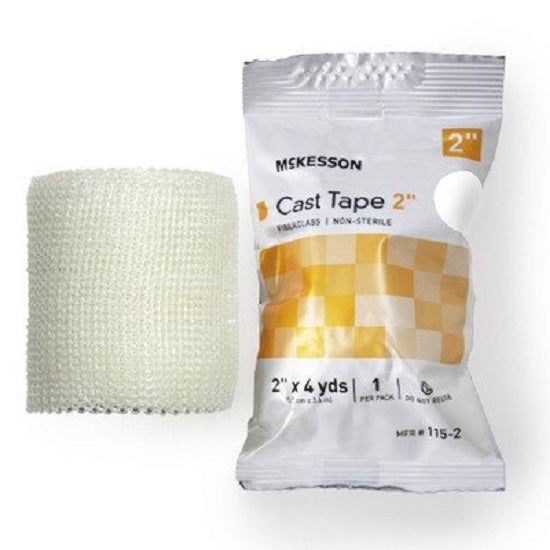 Cast Tape 2 Inch X 4 Yard Fiberglass White