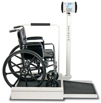 Detecto Scale - 2 Piece Mount For 6495 Wheelchair Scale - 8555-C508-08