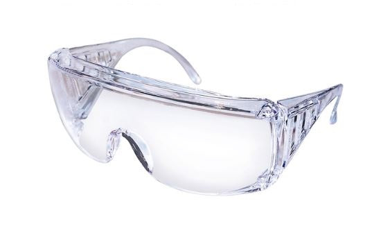 Safety Glasses Wraparound Clear