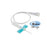 Kawasumi Laboratories K-Shield Advantage Small Vein Infusion Set, 19g, 12" Tubing