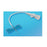 Kawasumi Laboratories Winged Small Vein Infusion, 23GX3/4", 3.5" Tubing - Light Blue
