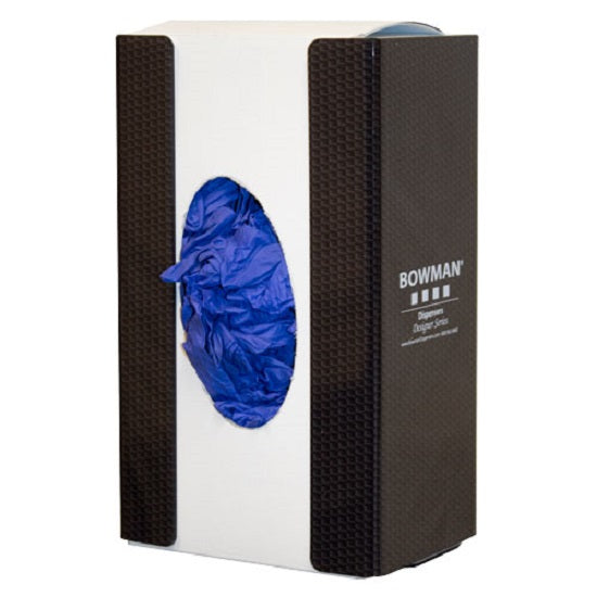 Bowman Dispensers GL111-P001 : Glove Box Dispenser - Single - Black Carbon Squares