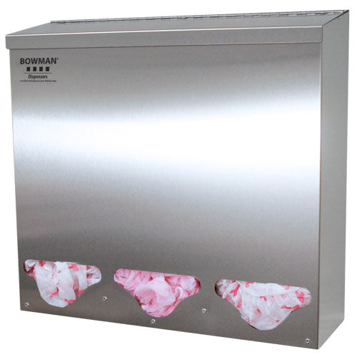 Bowman Dispensers BK313-0300 : Bulk Dispenser - Tall Triple Bin