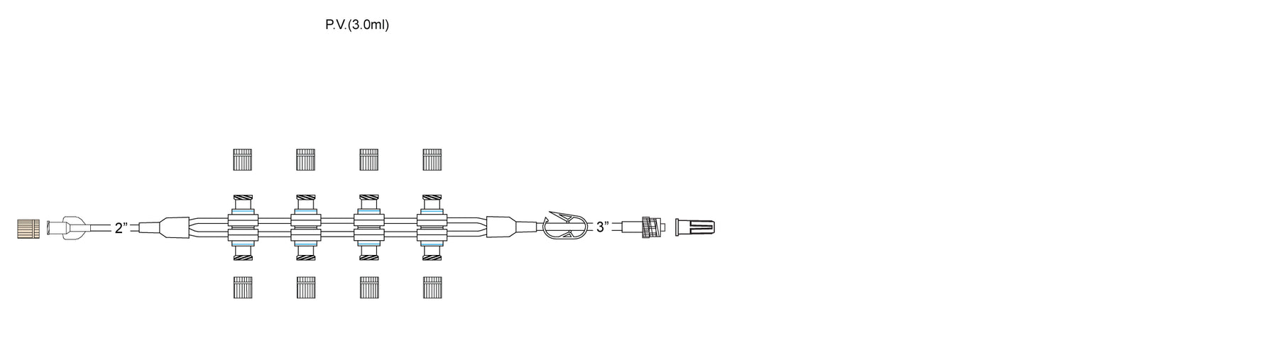 TUBING, REGULARBORE PRESS ACTIVATED VALVES