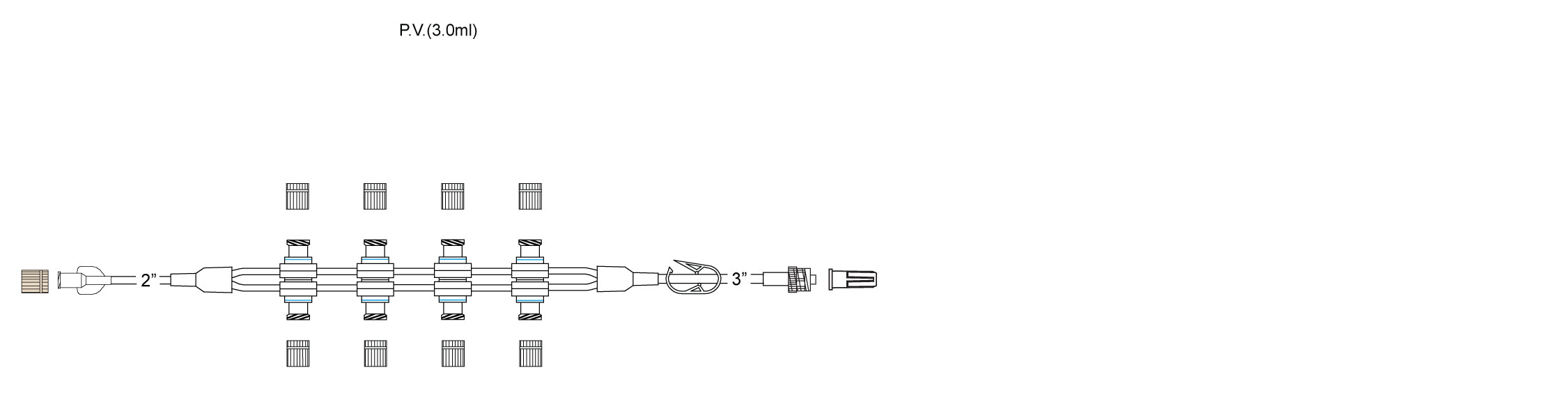 TUBING, REGULARBORE PRESS ACTIVATED VALVES