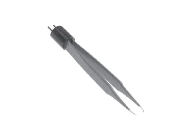 Conmed - Bipolar Forceps ConMed 20 cm Surgical Grade Coated Stainless Steel NonSterile NonLocking Bayonet Handle Straight 2 mm Tips - 60-7400-001