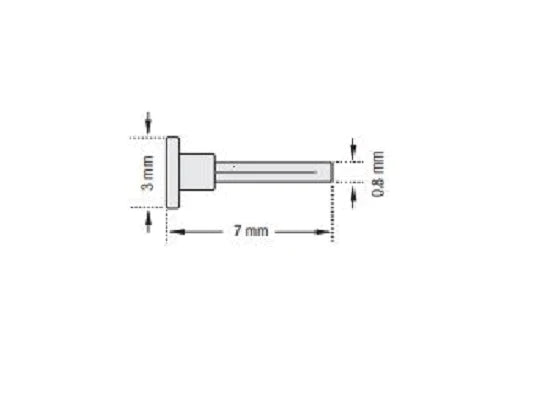 Olympus America - Malleable Torp Prosthesis Shea 0.8 mm Hydroxylapatite / Plasti-Pore - 140894