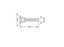 Olympus America - Malleable Torp Prosthesis Shea 0.8 mm Hydroxylapatite / Plasti-Pore - 140894