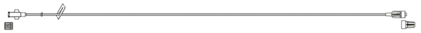 CODAN US CORPORATION - Extension Set 61 Inch Tubing 1 mL Priming Volume - BC569