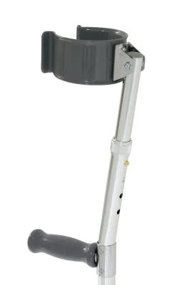 Graham Field - Forearm Crutches Adult Aluminum Frame 300 lbs. Weight Capacity - 6350A