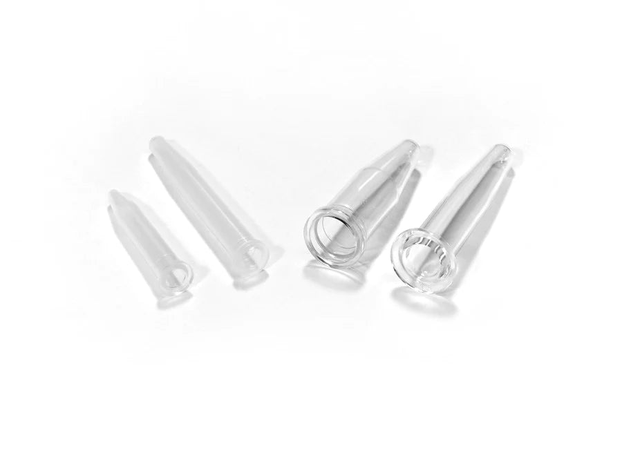Caplugs - Microcentrifuge Tube Conical Bottom Plain 3.7 X 55 mm 1 mL Without Color Coding Without Closure Polystyrene Tube - 214-3710-010