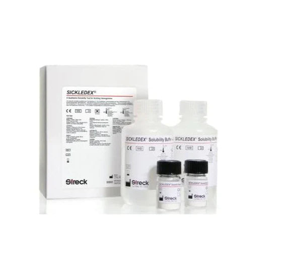 Sickledex - Test Kit Solubility Test Sickle Cell Disease / Sickle Cell Trait Whole Blood Sample 50 Tests - 217660