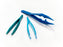 Caplugs Dressing Forceps 105 mm Polystyrene Sterile NonLocking Thumb Handle Straight