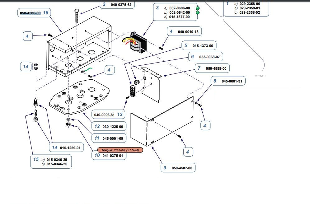 Midmark Junction Box - 050-4586-00