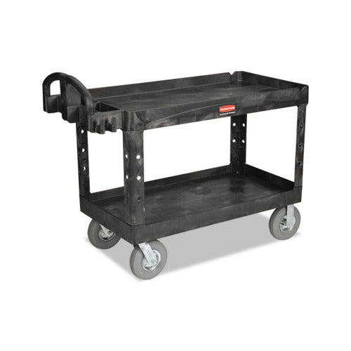 Rubbermaid Heavy-Duty 2-Shelf Utility Cart