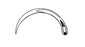 Anchor - Suture Needle 1/2 Circle Taper Point Needle Davis Tonsil Type - 1849DG