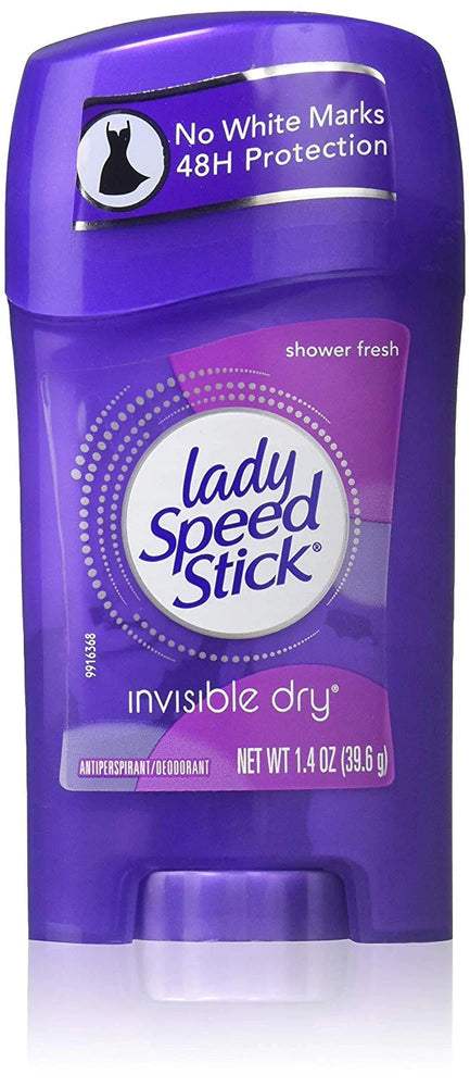 Lady Speed Stick - Antiperspirant / Deodorant Solid 1.4 oz. Shower Fresh Scent - 02220096299