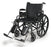 Traveler L3 Plus - Lightweight Wheelchair Dual Axle Desk Length Arm Swing-Away Footrest Black Upholstery 18 Inch Seat Width Adult 250 lbs. Weight Capacity - 3F012120