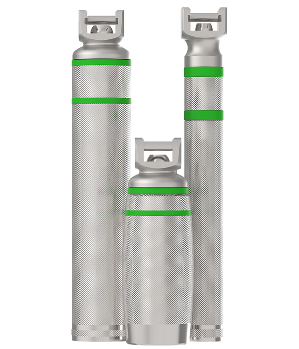 BritePro Max - Laryngoscope Handle Greenline FiberOptic Mini Handle - 040-814U
