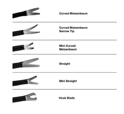 Reflex - Laparoscopic Scissors 32 cm Curved - 1411