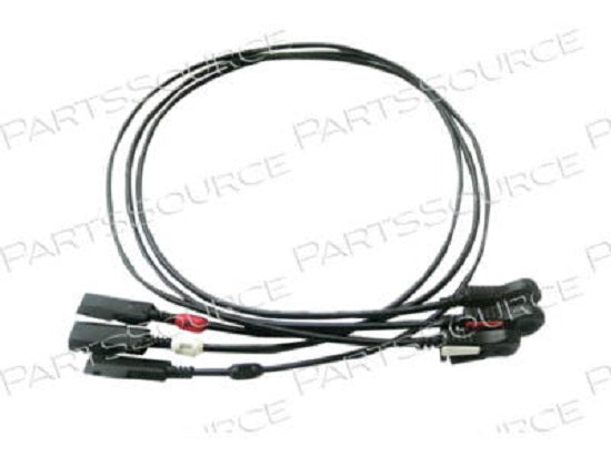 EKG Lead Wire Red / White / Black, 18 Inch