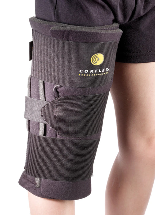 Corflex - Knee Immobilizer One Size Fits Most 14 Inch Length Left or Right Knee - 75-1451-000