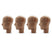 Prestan Jaw Thrust Head Assembly for the Professional Adult Dark Skin Manikin