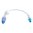Maxplus Clear - Extension Set 6 Inch Tubing 1 Port 1.3 mL Priming Volume - MPXT1001-C