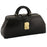 Professional Case - Doctor Bag Black Leather 6 X 9 X 16 Inch - S-25216-BA