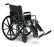 Advantage LX - Wheelchair Desk Length Arm Elevating Legrest Black Upholstery 18 Inch Seat Width Adult 300 lbs. Weight Capacity - 3H020130