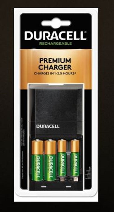 Duracell is4000 Battery Charger 4 Batteries