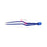 Olsen - Bipolar Forceps 4-1/4 Inch Working Length NonLocking Bayonet Handle Straight Smooth Insulated 1 mm Tips - 20-0421
