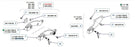 Midmark - Knee Crutch Bracket - 030-1707-00