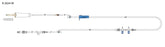 Walrus - Primary IV Administration Set with Extension Set 10 Drops / mL Drip Rate 125 Inch Tubing 2 Ports - B2024-W