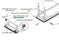 Midmark - Paper Roll Bracket Midmark Ritter 222/223/204 Exam Table - 053-1577-00-271